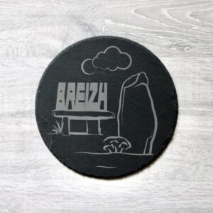 Assiette Mégalithe Bretagne (20 cm)